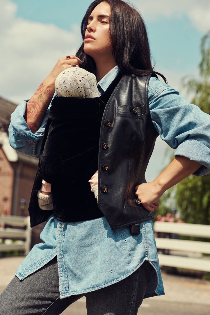 artipoppe アーティポッペ　blak Black Fringe | Zeitgeist Baby Carrier | SHOP ARTIPOPPE