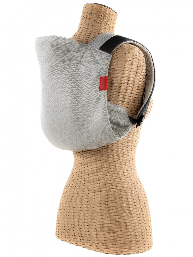 Sakura Bloom Onbuhimo + Black Leather Snowflake