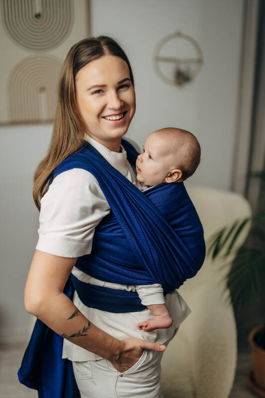 LennyLamb Little Herringbone Cobalt