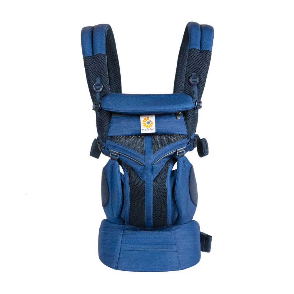 みずき　未使用 ergobaby OMNI 360 インディゴ Ergobaby Omni 360 Mesh Vintage Indigo