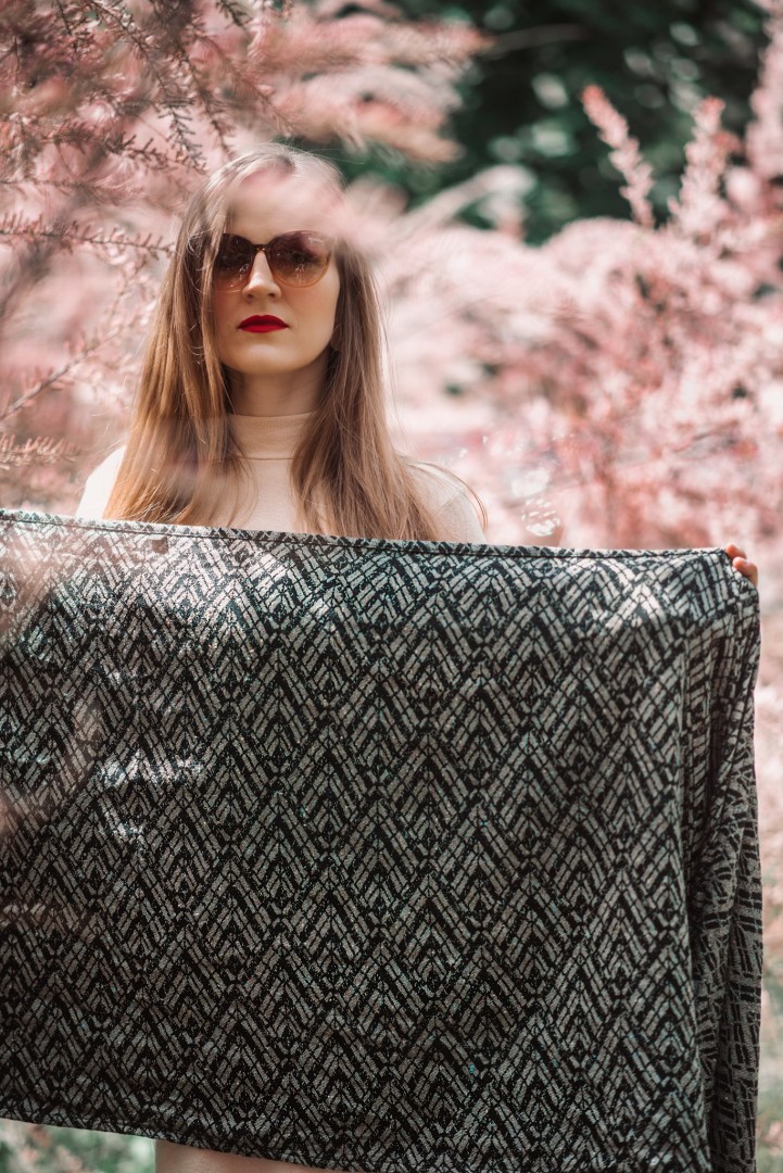 lamrof/ラムロフ　網ニット セーター ニット 「LAMROF / ラムロフ」ウェーブ モヘヤ ブレンド