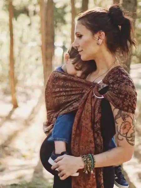Almitra Tattva Ring Sling Cashmere Collection Kalindi