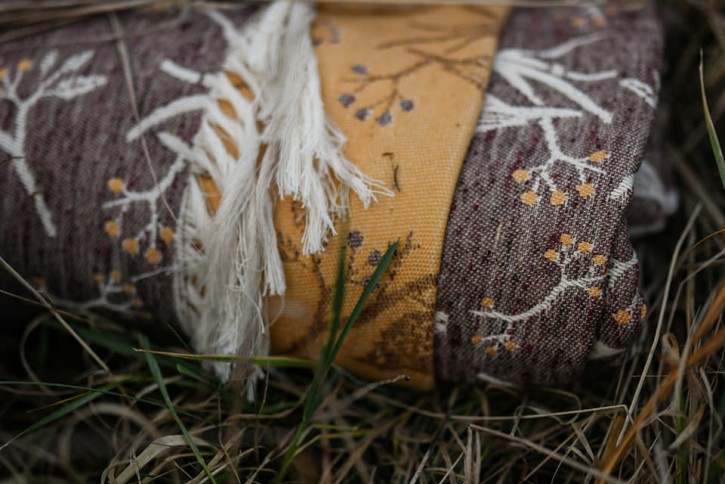 【値下げ】Woven Bliss　LADY BIRD beet　ベビーラップ Woven Bliss LADY BIRD beet ベビーラップ Woven Bliss Lady Bird