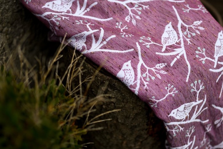 【値下げ】Woven Bliss　LADY BIRD beet　ベビーラップ 値下げ】Woven Bliss LADY BIRD beet ベビーラップ 値下げ】Woven