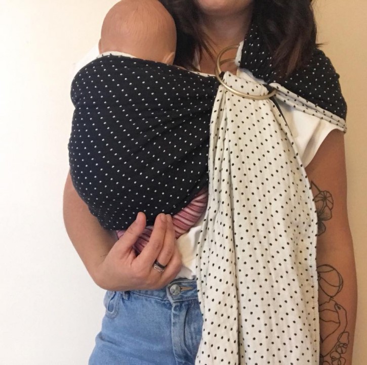 Léora Sling Plumetis Ombre et Lumière