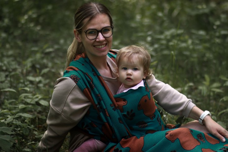 Lolly Wovens Capibari Cooper Lagoon