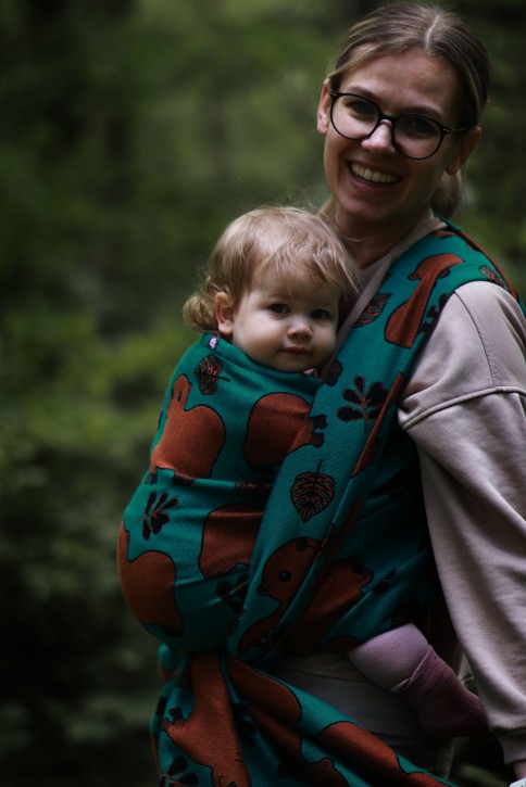 Lolly Wovens Capibari Cooper Lagoon