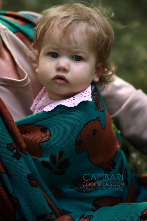 Lolly Wovens Capibari Cooper Lagoon