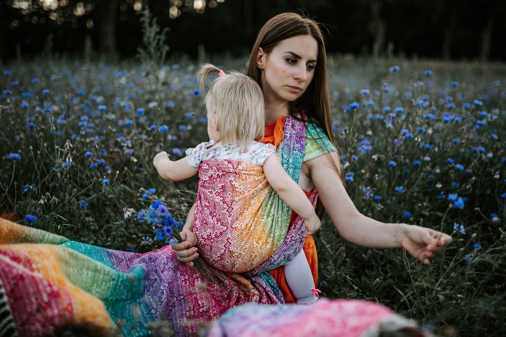 Lolly Wovens Love of Rainbow Jamilla