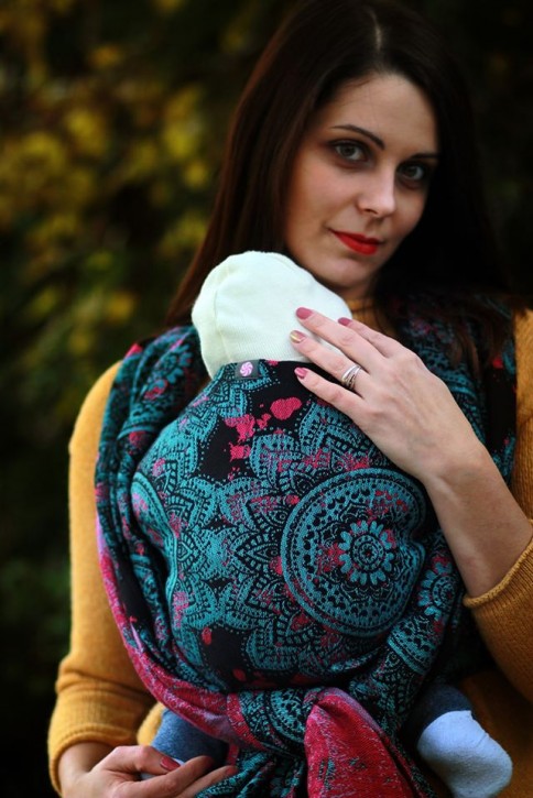 Lolly Wovens Mandala Cold Sweetness Linen