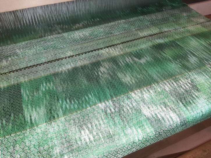 Succulenta Weaving Dappled Willow Aloe Tencel Weft