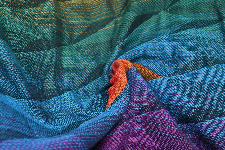 Yaro Kite Trinity Red Green Blue Double Rainbow