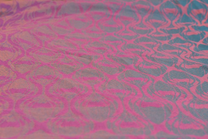 Yaro La Fleur Meta Petrol Fuchsia Orange